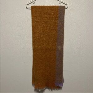 Donegal Design Ireland Mohair Wool Handwoven Shawl Wrap Blanket